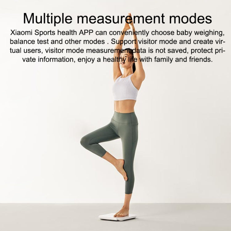 Original Xiaomi Eight Electrode Body Fat Scale WiFi Bluetooth APP Support(White) - free shipping - PMC Jewellery - Order now!