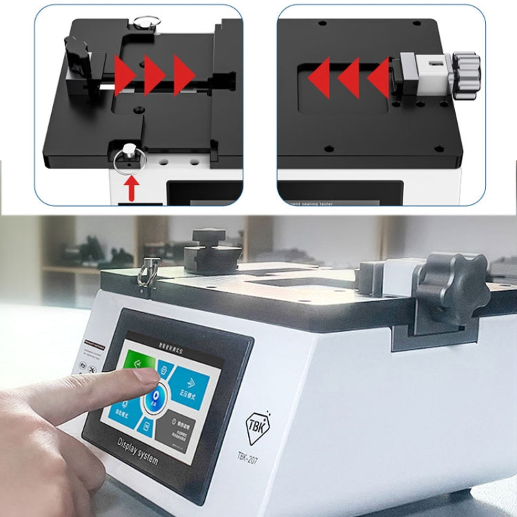 TBK-207 Portable Intelligent Air Tightness Detector Built-in Vacuum Pump(AU Plug) - free shipping - PMC TechLife - Order now!