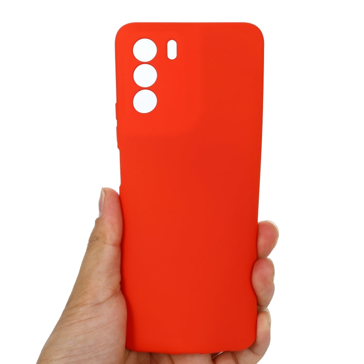 For Infinix Zero 5G 2023 Pure Color Liquid Silicone Shockproof Phone Case(Red) - free shipping - PMC Jewellery - Order now!