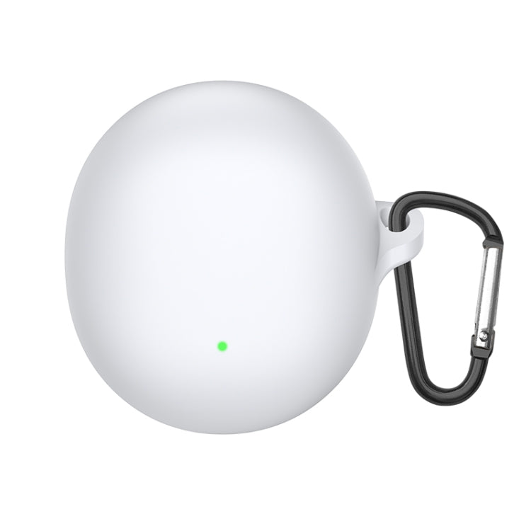 For OPPO Enco Air 3 Silicone Wireless Earphone Protective Case(White)