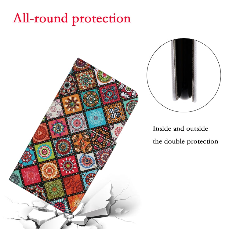 For Xiaomi Redmi 12C Colored Drawing Pattern Flip Leather Phone Case(Ethnic Style) - free shipping - PMC TechLife - Order now!