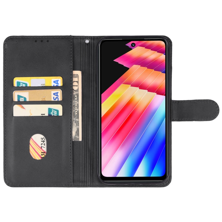 For Infinix Hot 30 Leather Phone Case(Black) - free shipping - PMC Jewellery - Order now!