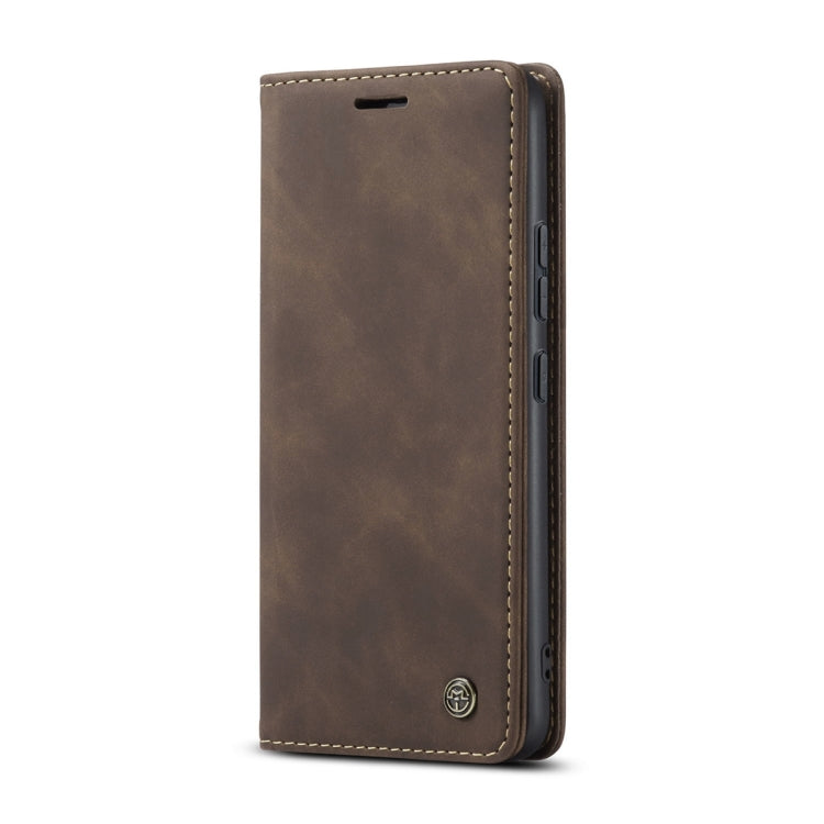 For Xiaomi Redmi 11A / 12C CaseMe 013 Multifunctional Horizontal Flip Leather Phone Case(Coffee)