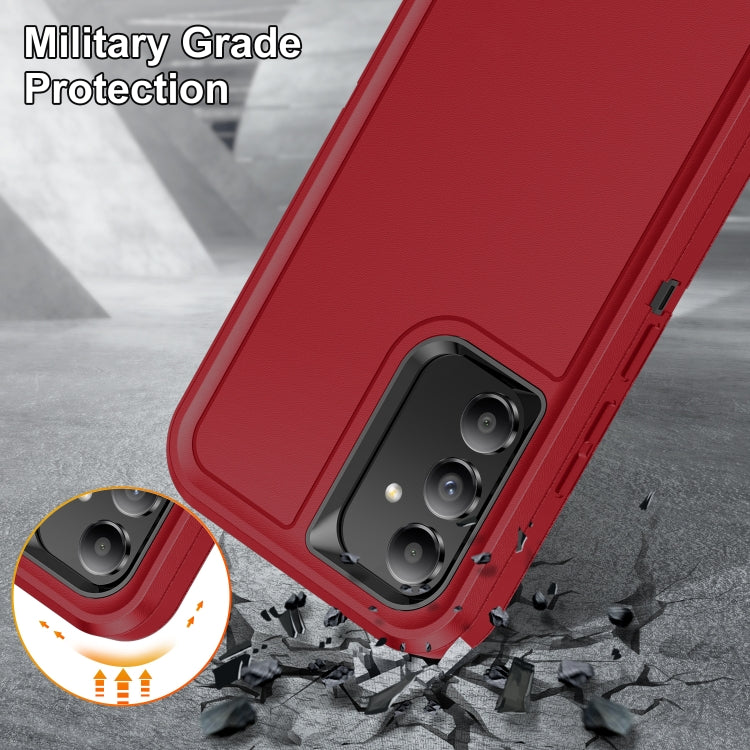 For Samsung Galaxy A54 Life Waterproof Rugged Phone Case(Red + Black) - free shipping - PMC TechLife - Order now!