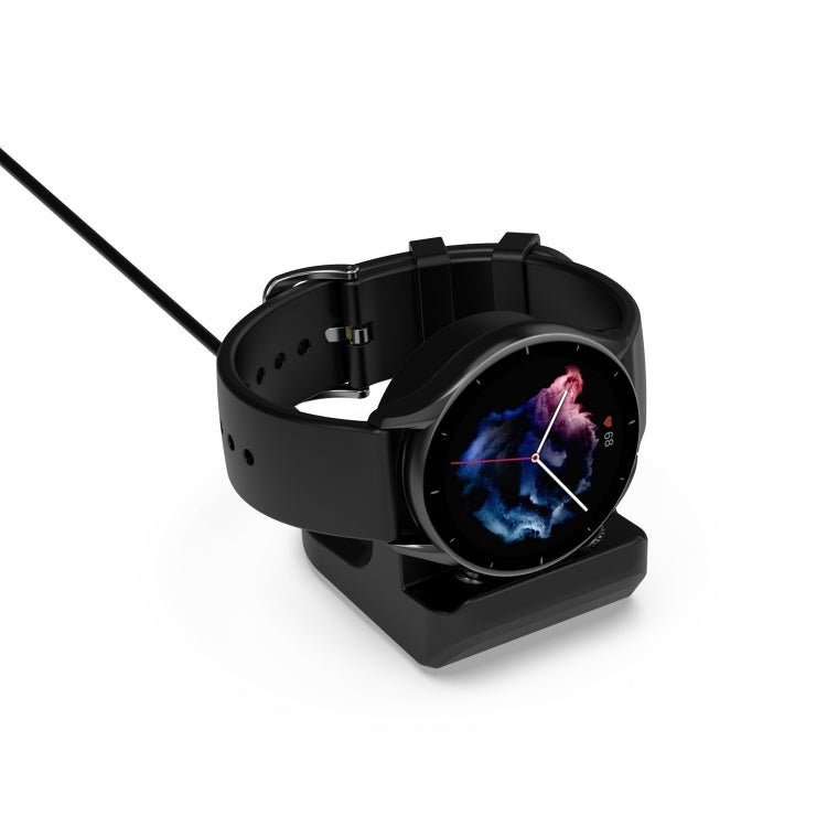 For Amazfit GTR Mini Smart Watch Silicone Charging Bracket(Black) - by PMC TechLife | Online Shopping South Africa | PMC TechLife