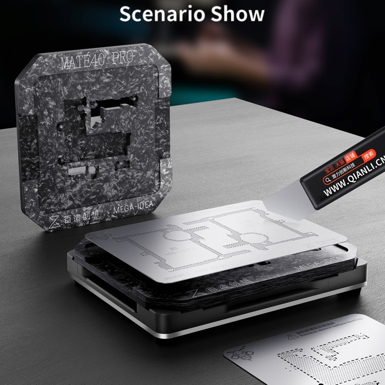 For Huawei Mate 40 Pro Qianli Mega-idea Multi-functional Middle Frame Positioning BGA Reballing Platform - Repair Platform by QIANLI | Online Shopping South Africa | PMC Jewellery | Buy Now Pay Later Mobicred