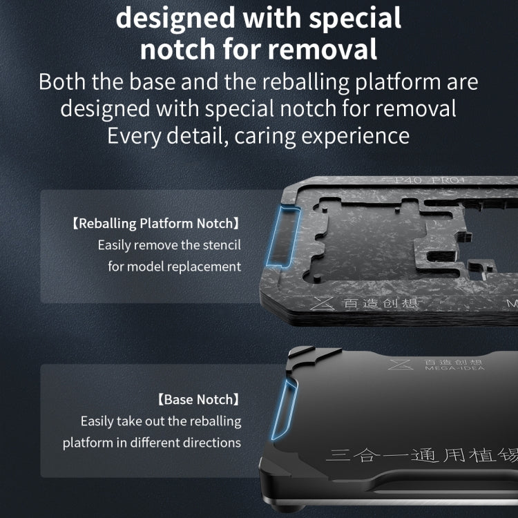 For Huawei Mate 30 Pro 5G Qianli Mega-idea Multi-functional Middle Frame Positioning BGA Reballing Platform - free shipping - PMC Jewellery - Order now!