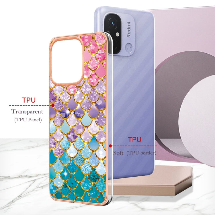 For Xiaomi Redmi 12C/11A 4G Global Electroplating IMD TPU Phone Case(Colorful Scales) - free shipping - PMC TechLife - Order now!