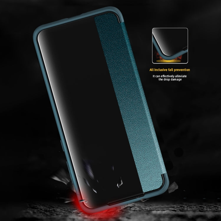 For Huawei P60 Pro Leather + TPU Frame Shockproof Phone Case(Green) - free shipping - PMC TechLife - Order now!