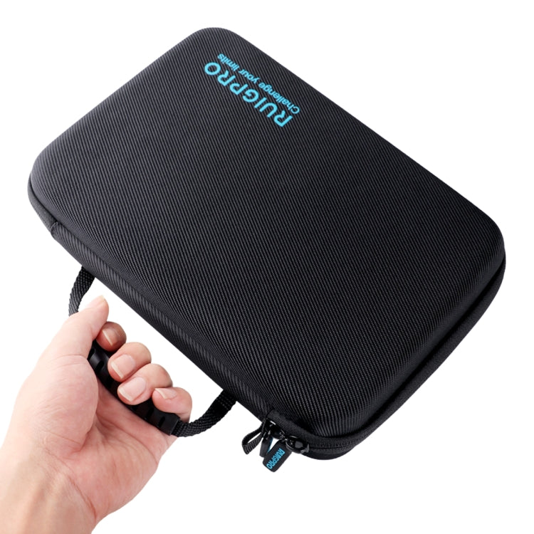 For GoPro HERO8 / 7 / 6 RUIGPRO Shockproof Waterproof Portable Case Box Size : 33.5cm x 24.7cm x 6.3cm(Black) - free shipping - PMC Jewellery - Order now!
