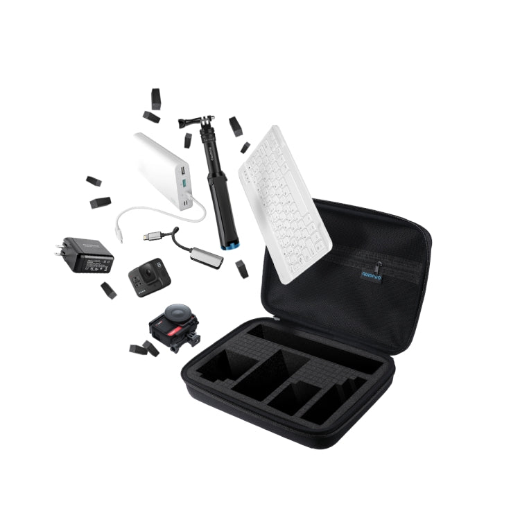 For GoPro HERO8 / 7 / 6 RUIGPRO Shockproof Waterproof Portable Case Box Size : 33.5cm x 24.7cm x 6.3cm(Black) - free shipping - PMC Jewellery - Order now!