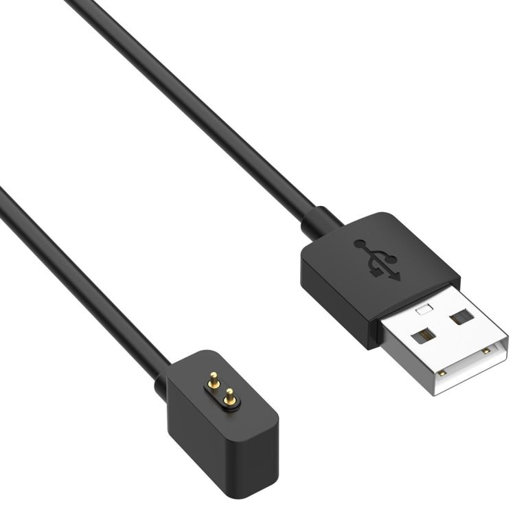 For Xiaomi Mi Band 8 Watch Magnetic Suction Charger USB Charging Cable, Length:1m(Black)