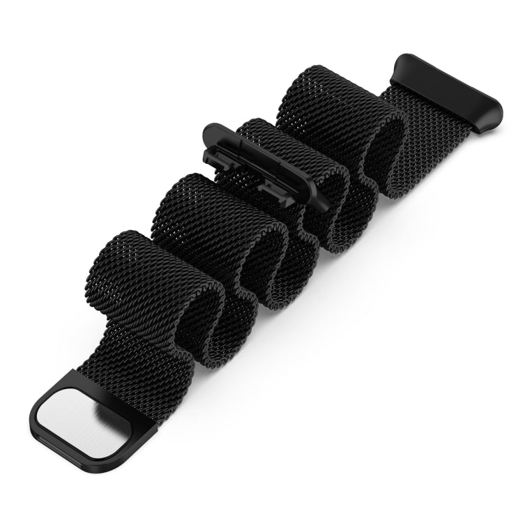 For Huawei Band 10 / 9 / 8 Milanese Metal Watch Band(Black) - Watch Bands by PMC Jewellery | Online Shopping South Africa | PMC Jewellery | Buy Now Pay Later Mobicred