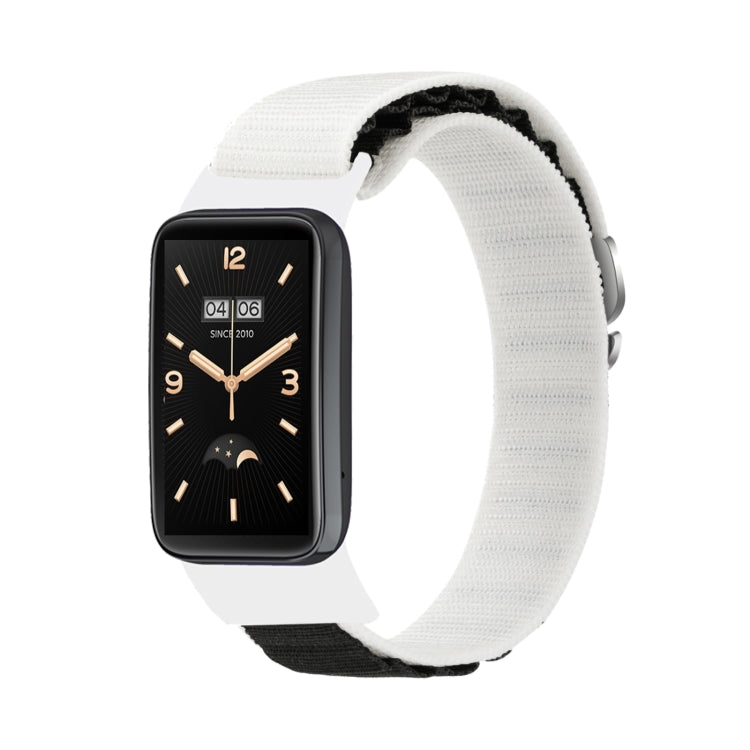 For Xiaomi Mi Band 7 Pro Loop Nylon Watch Band(Starlight Black)