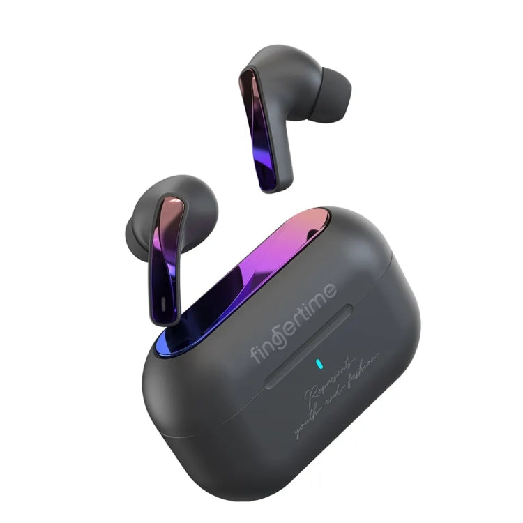 Fingertime T17 TWS Portable Mini In-Ear Wireless Bluetooth Noise Reduction Earphone(Black)