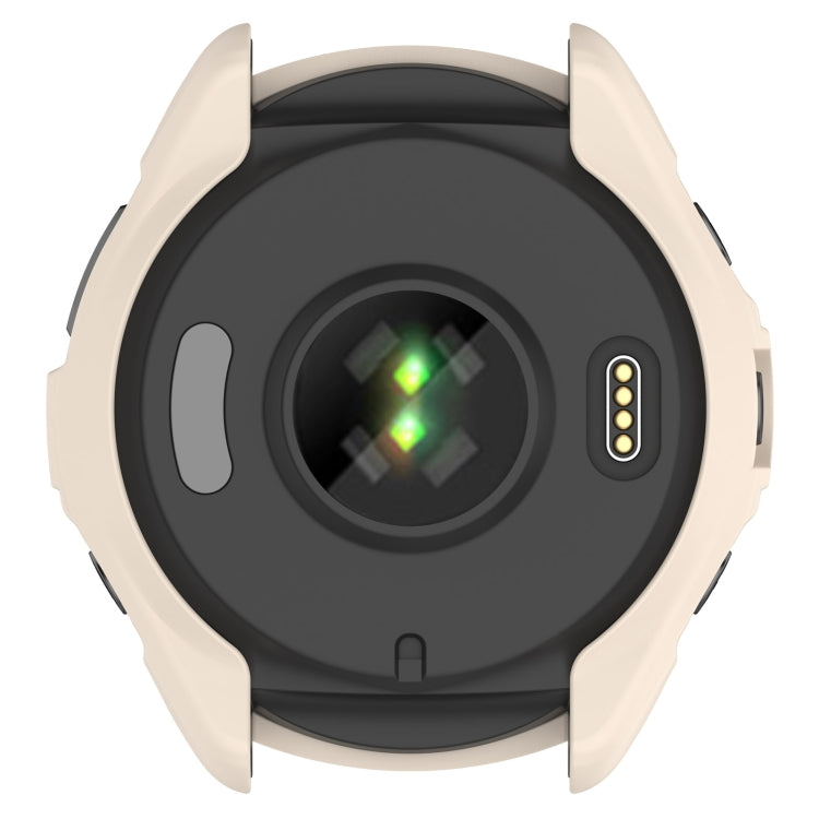 For Garmin Forerunner 965 Armor Hollow Watch Protective Case(Starlight Color)