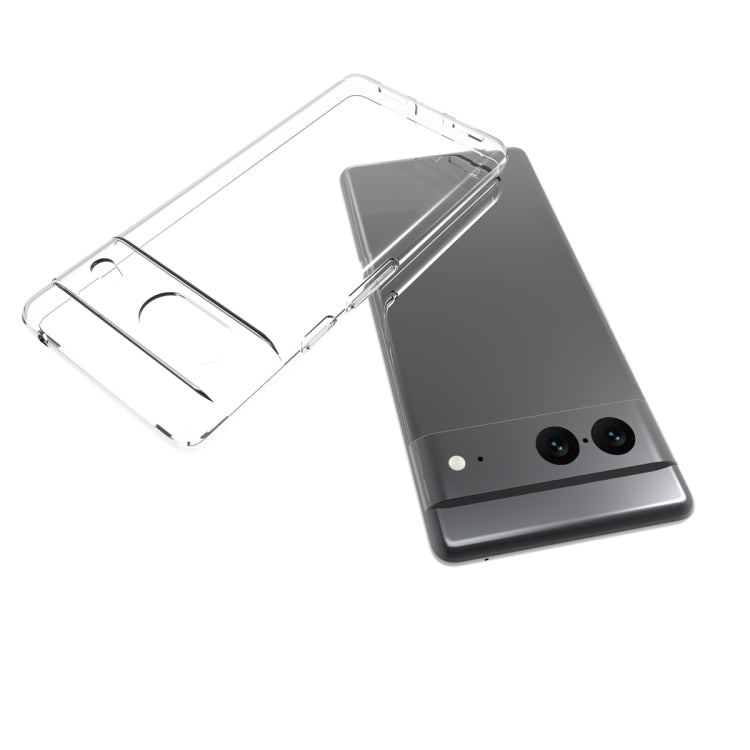 For Google Pixel 7 Waterproof Texture TPU Phone Case(Transparent) - free shipping - PMC Jewellery - Order now!