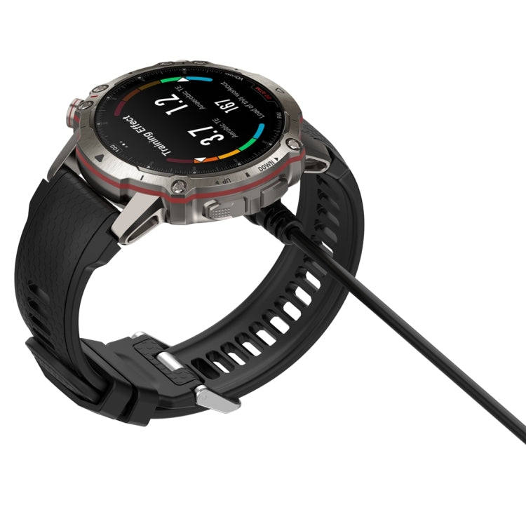 For Amazfit Falcon Smart Watch Charging Cable with Data Function, Length: 1m(Black) - by PMC Jewellery | Online Shopping South Africa | PMC Jewellery