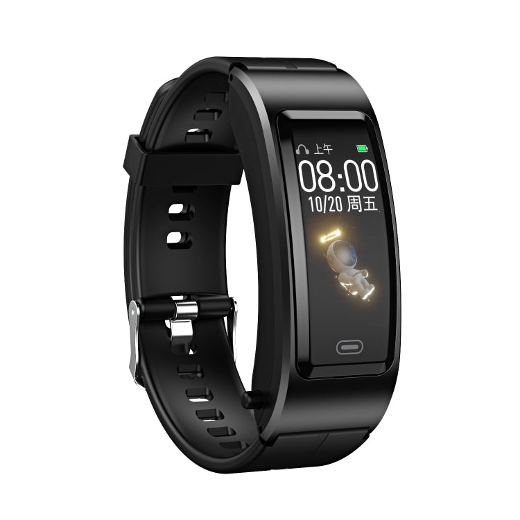 B7 Bluetooth Earphone Smart Bracelet, Support Sleep Monitoring / Blood Oxygen Monitoring / Heart Rate Monitoring(Black + Black Silicone Strap)