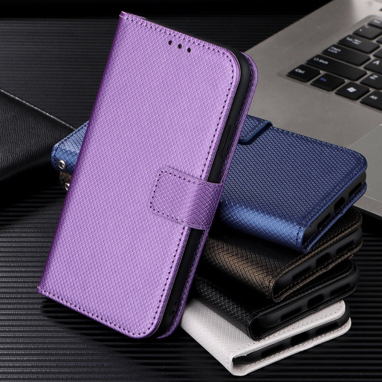 For Infinix Hot 30 4G X6831 Diamond Texture Leather Phone Case(White) - free shipping - PMC Jewellery - Order now!