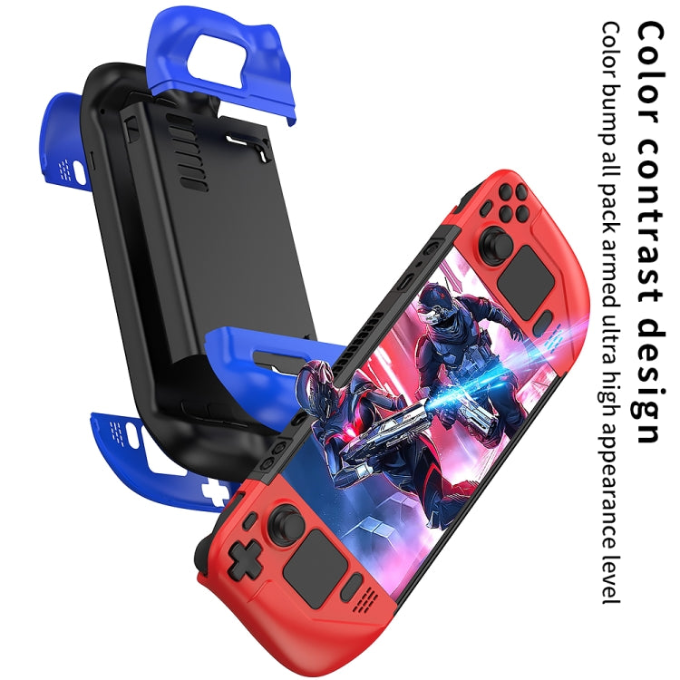 GKK For Steam Deck Color Contrast Anti-fall Game Console Case(Blue) - free shipping - PMC Jewellery - Order now!