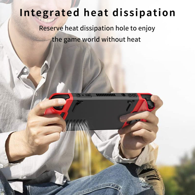 GKK For Steam Deck Color Contrast Anti-fall Game Console Case(Blue) - free shipping - PMC Jewellery - Order now!