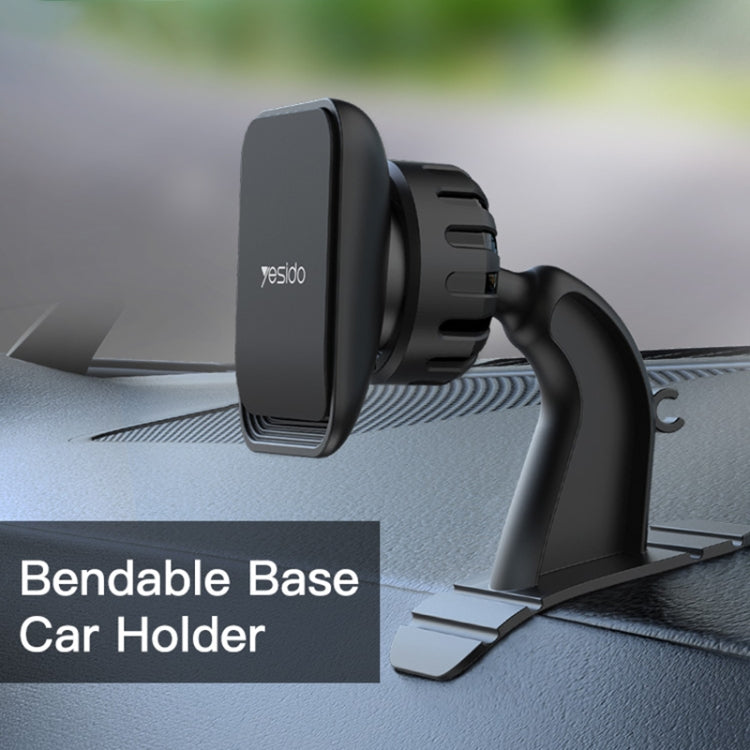 Yesido C110 Car Center Console Paste Magsafe Magnetic Phone Bracket(Black) - Universal Car Holders by Yesido | Online Shopping South Africa | PMC Jewellery | Buy Now Pay Later Mobicred