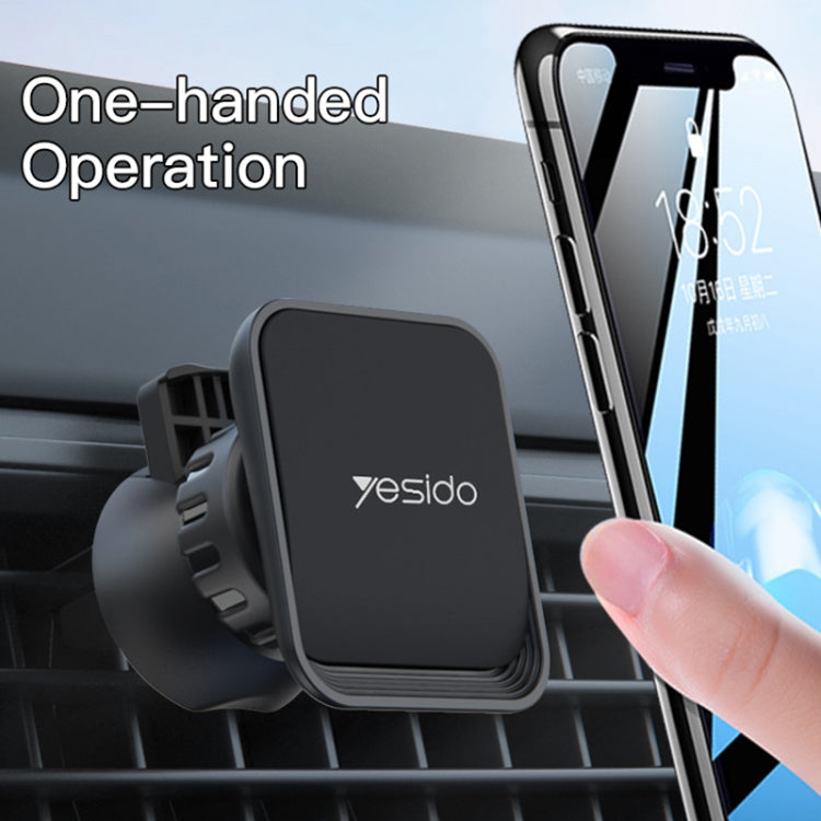 Yesido C110 Car Center Console Paste Magsafe Magnetic Phone Bracket(Black) - Universal Car Holders by Yesido | Online Shopping South Africa | PMC Jewellery | Buy Now Pay Later Mobicred