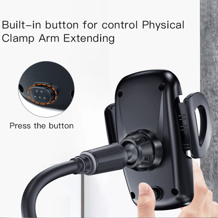 Yesido C112 Universal Car Water Cup Holder Telescopic Hose Phone Holder(Black) - free shipping - PMC Jewellery - Order now!