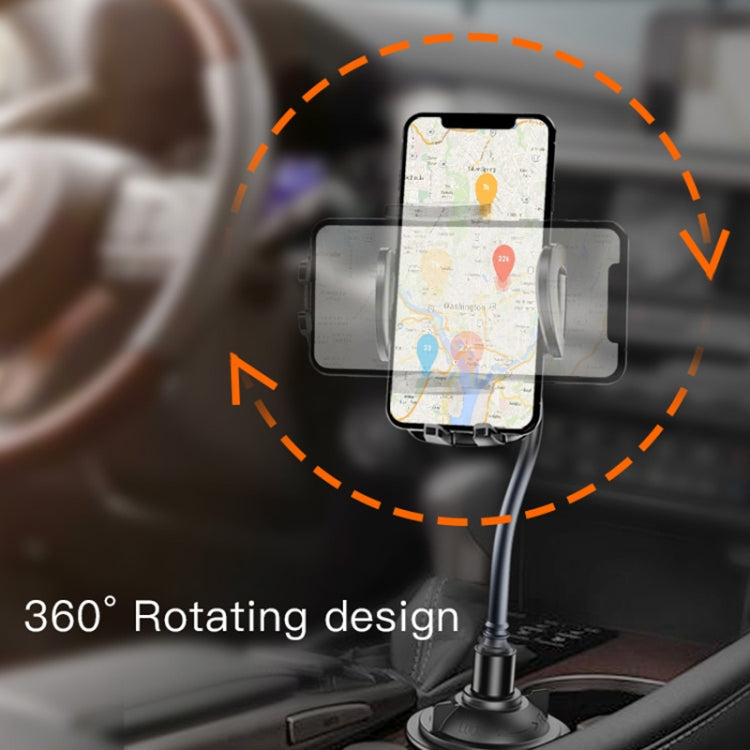 Yesido C112 Universal Car Water Cup Holder Telescopic Hose Phone Holder(Black) - free shipping - PMC Jewellery - Order now!