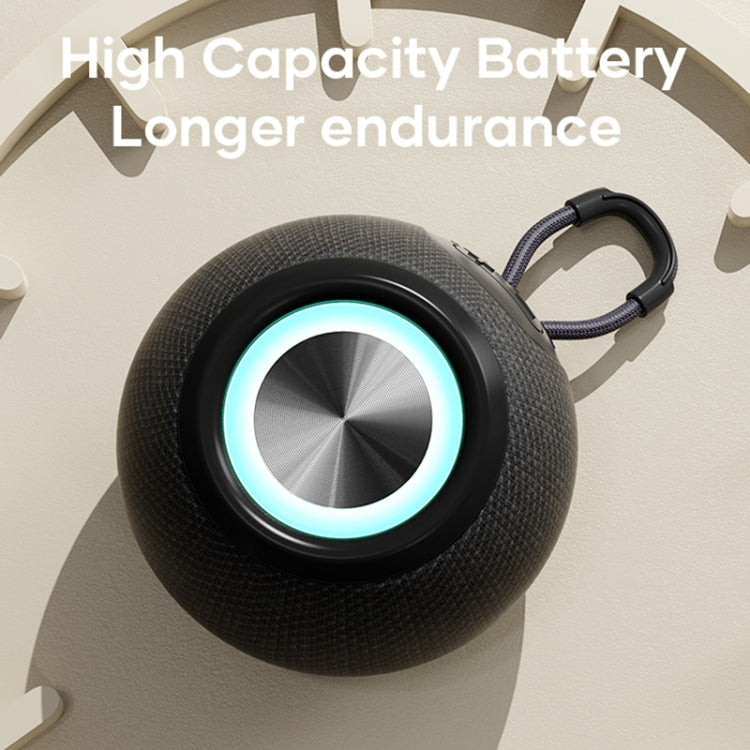 ROCK RAU0758 Portable Bluetooth Speaker(Black) - Desktop Speaker by ROCK | Online Shopping South Africa | PMC TechLife | Buy Now Pay Later Mobicred