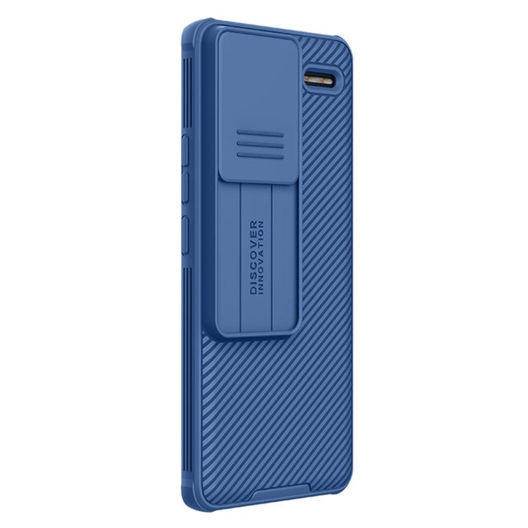For Xiaomi Redmi Note 13 Pro+ 5G NILLKIN CamShield Pro PC Phone Case(Blue)