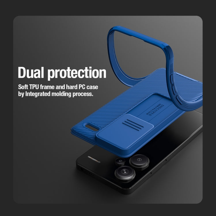 For Xiaomi Redmi Note 13 Pro+ 5G NILLKIN CamShield Pro PC Phone Case(Black) - free shipping - PMC Jewellery - Order now!