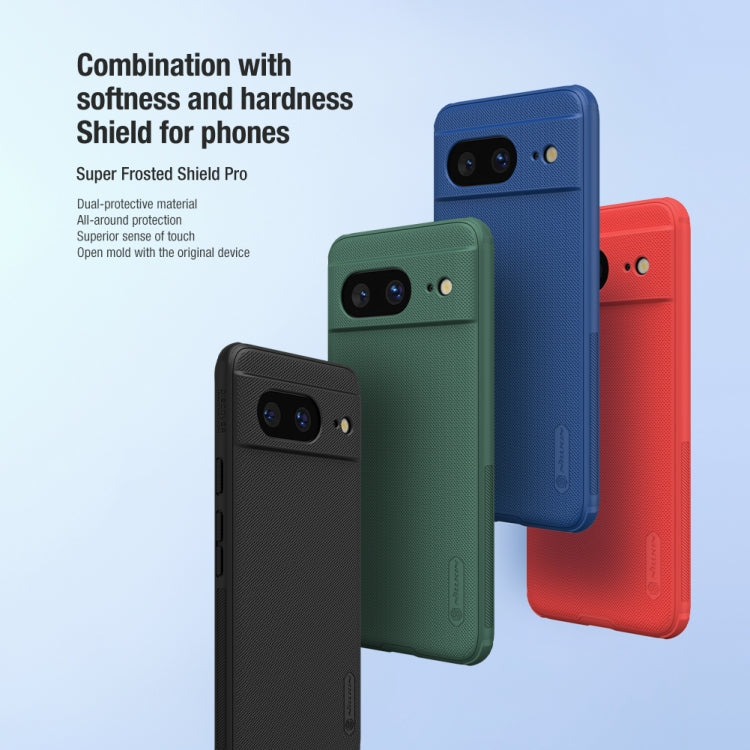 For Google Pixel 8 NILLKIN Frosted Shield Pro PC + TPU Phone Case(Black) - free shipping - PMC Jewellery - Order now!