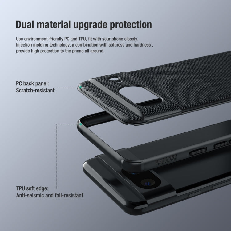 For Google Pixel 8 NILLKIN Frosted Shield Pro PC + TPU Phone Case(Black) - free shipping - PMC Jewellery - Order now!