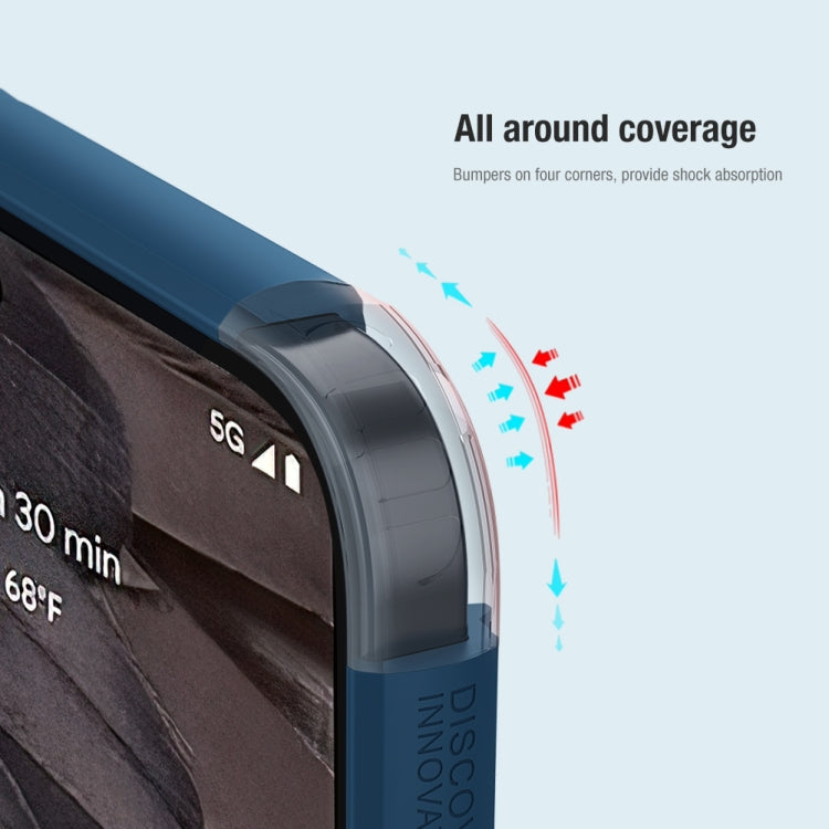 For Google Pixel 8 NILLKIN Frosted Shield Pro PC + TPU Phone Case(Black) - free shipping - PMC Jewellery - Order now!