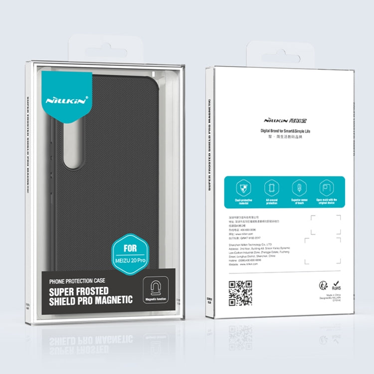 For Meizu 20 Pro NILLKIN Frosted Shield Pro Magnetic Magsafe Phone Case(Green) - More Brand by NILLKIN | Online Shopping South Africa | PMC TechLife | Buy Now Pay Later Mobicred
