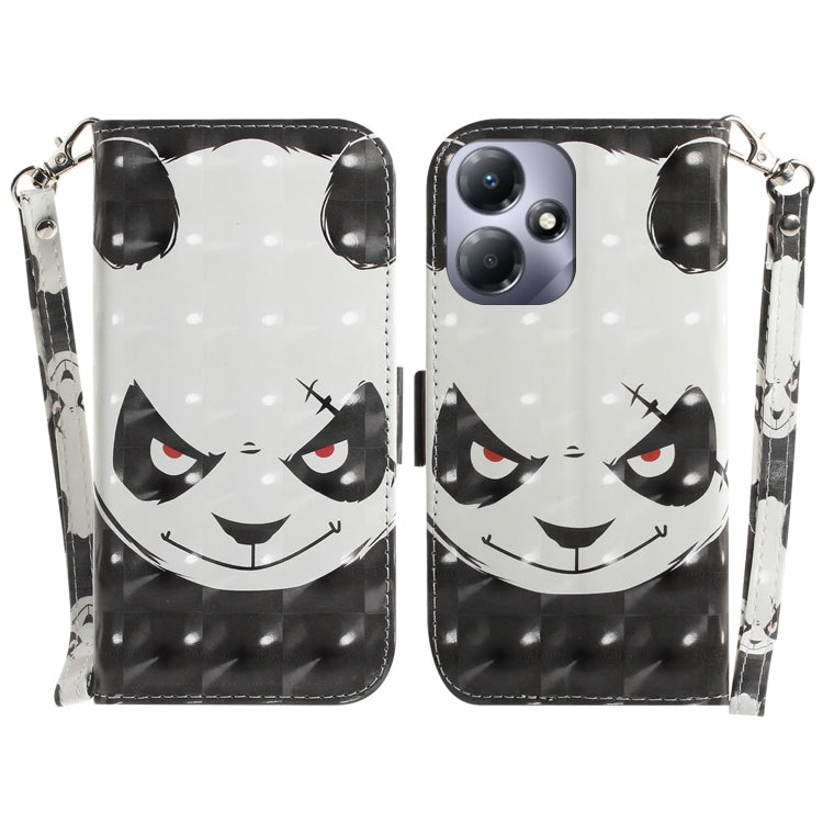 For Infinix Hot 30 Play 3D Colored Horizontal Flip Leather Phone Case(Angry Bear) - free shipping - PMC Jewellery - Order now!