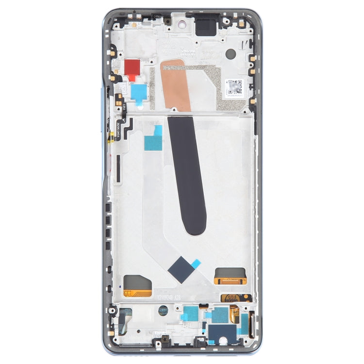 OLED LCD Screen For Xiaomi Mi 11i Digitizer Full Assembly with Frame(Blue)