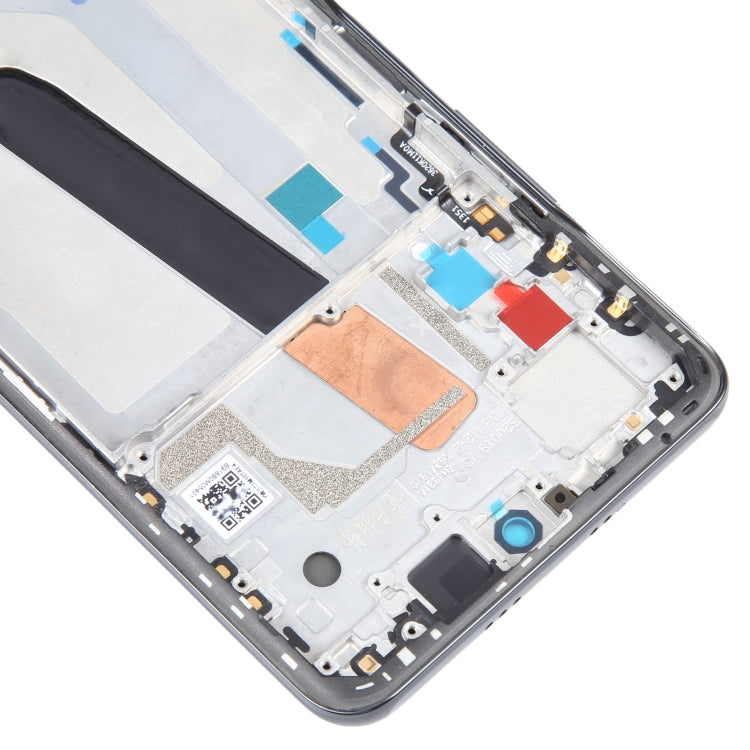 OLED LCD Screen For Xiaomi 11X Pro Digitizer Full Assembly with Frame(Black)