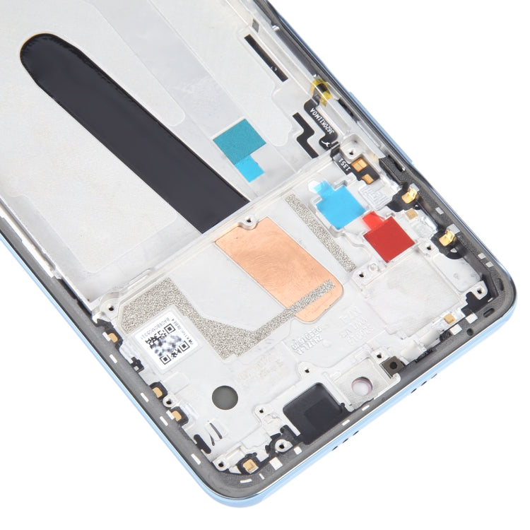 OLED LCD Screen For Xiaomi Redmi K40 Pro Digitizer Full Assembly with Frame(Blue)