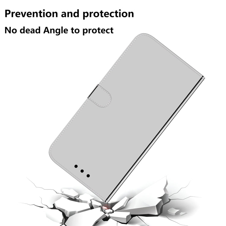 For Infinix Note 30 Imitated Mirror Surface Leather Phone Case(Silver) - free shipping - PMC Jewellery - Order now!
