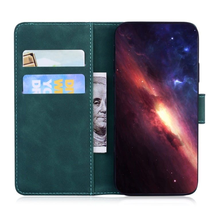 For Infinix Note 30 Tiger Embossing Pattern Flip Leather Phone Case(Green) - free shipping - PMC Jewellery - Order now!