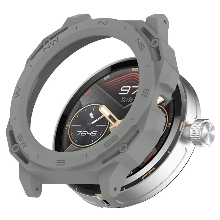For Huawei Watch GT Cyber Armor Hollow Watch Protective Case(Grey)