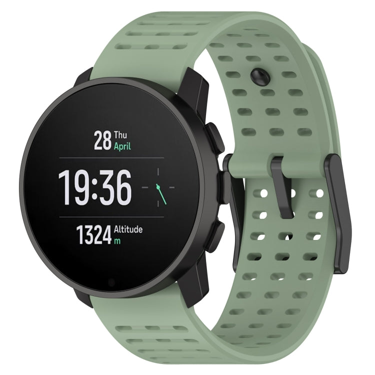 For Suunto 9 Peak Pro / Suunto Vertical Silicone Replacement Watch Band(Green)