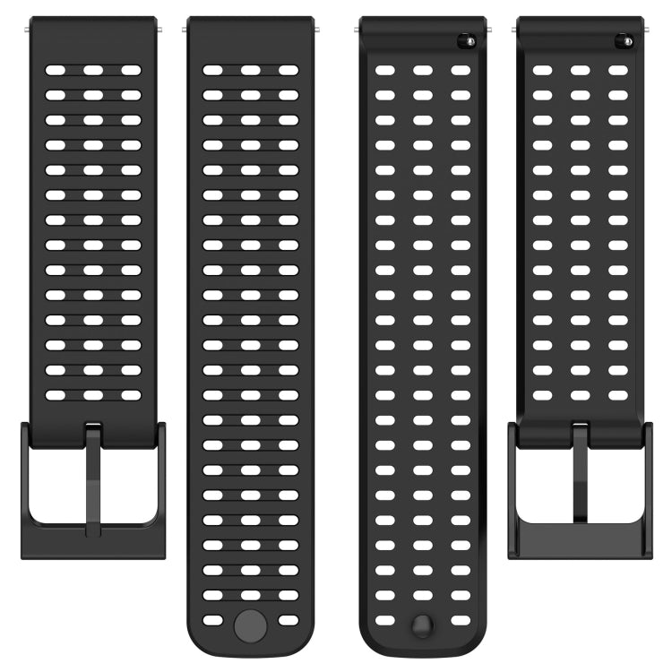 For Suunto 9 Peak Pro / Suunto Vertical Silicone Replacement Watch Band(Black)