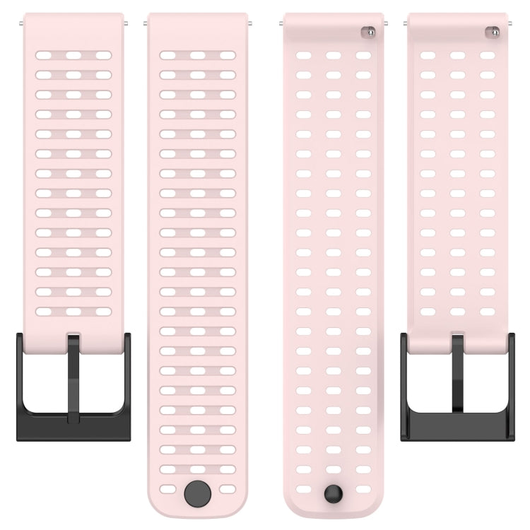 For Suunto 9 Peak Pro / Suunto Vertical Silicone Replacement Watch Band(Light Pink)