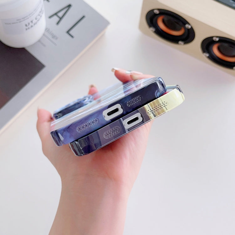 For iPhone 11 Precise Hole Oil Painting Pattern PC Phone Case(Sea Wave) - iPhone 11 Cases by PMC TechLife | Online Shopping South Africa | PMC TechLife