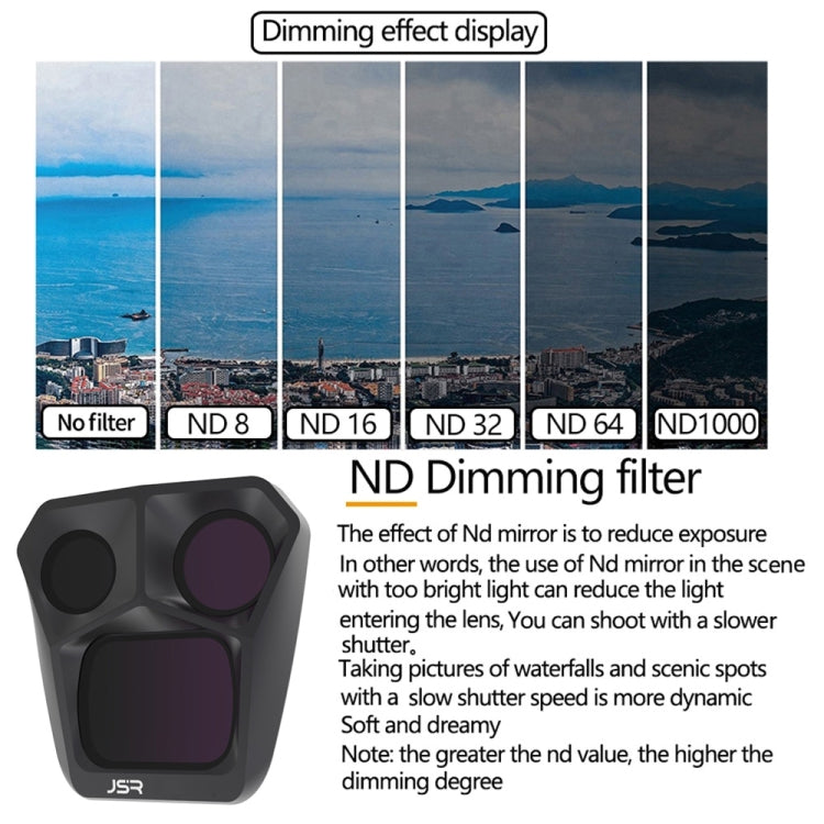For DJI Mavic 3 Pro JSR GB Neutral Density Lens Filter ND8 ND16 ND32 ND64 Kit - free shipping - PMC TechLife - Order now!