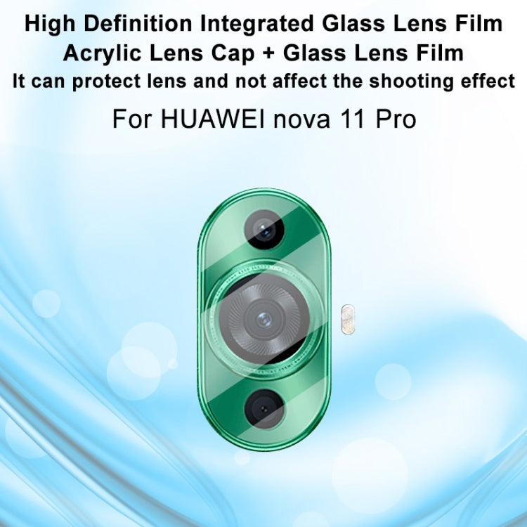 For Huawei nova 11 Pro/nova 11 Ultra imak Integrated Rear Camera Lens Tempered Glass Film - free shipping - PMC Jewellery - Order now!